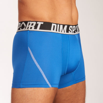 Dim short 3 pack microfibre boxer sport dark navy / blue / black heren D08EW-A9N Dim boxer lot de 3 microfibre boxer sport dark navy / blue / black hommes
