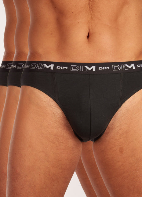 Dim slip 3 pack cotton stretch boxer black heren D6595-0HZ Dim slip lot de 3 cotton stretch boxer black hommes
