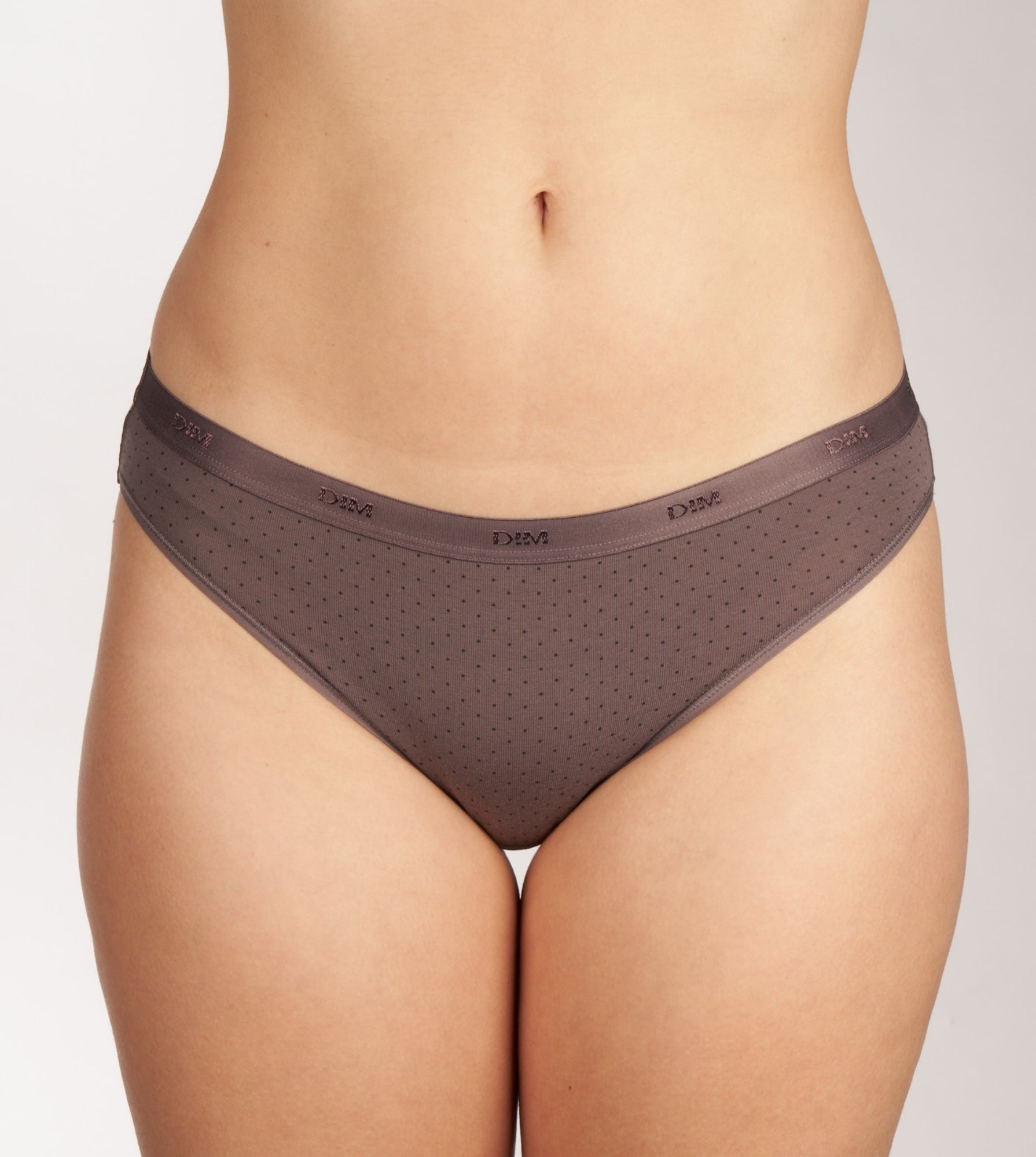 Dim slip lot de les pockets cotton stretch navy blue black