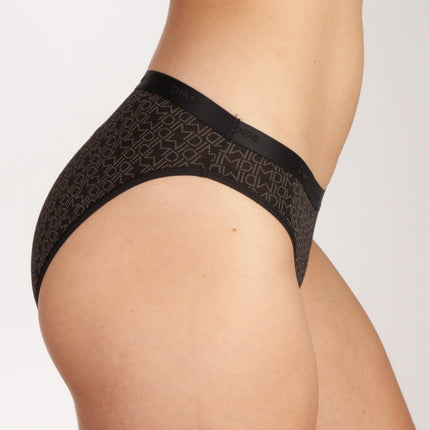 Dim slip 3 pack les pockets cotton stretch black / grey dames D4C17-DP6 Dim slip lot de 3 les pockets cotton stretch black / grey femmes
