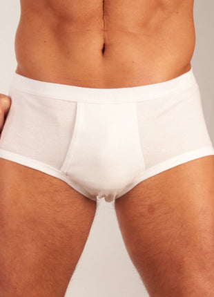 Dulcia slip 6 pack basic cotton 1-1 rib white heren 675-8400-white-x6 Dulcia slip lot de 6 basic cotton 1-1 rib white hommes