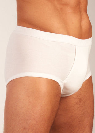 Dulcia slip 6 pack basic cotton 1-1 rib white heren 675-8400-white-x6 Dulcia slip lot de 6 basic cotton 1-1 rib white hommes