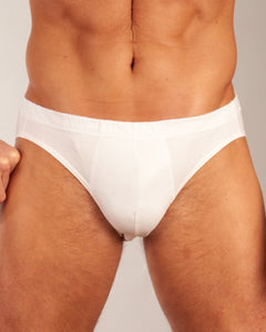 Dulcia slip atletic cotton mini white heren 905-8880-white Dulcia slip atletic cotton mini white hommes
