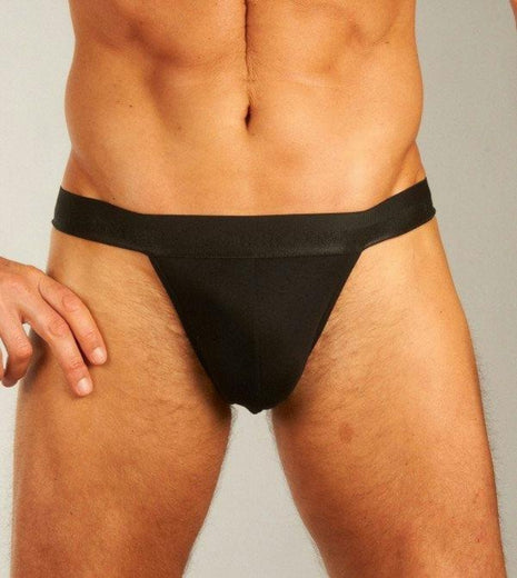Hom slip classic tanga briefs black heren 400413-0004 Hom slip classic tanga briefs black hommes
