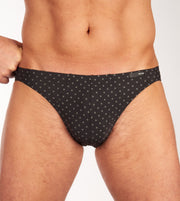 Hom slip comfort micro briefs max black heren