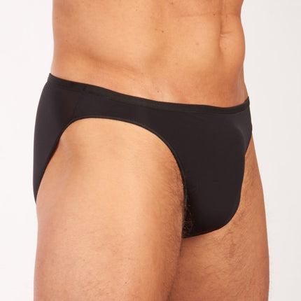 Hom slip plumes micro briefs black heren 404756-0004 Hom slip plumes micro briefs black hommes
