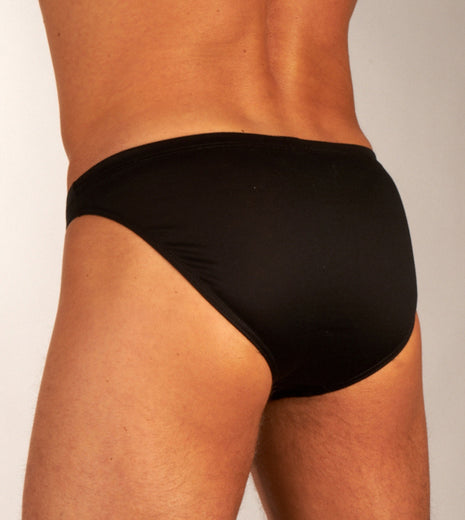 Hom slip premium cotton comfort micro briefs black heren 359699-0004 Hom slip premium cotton comfort micro briefs black hommes
