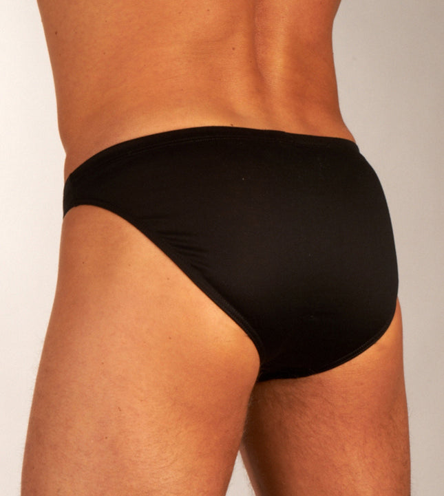 Hom slip premium cotton comfort micro briefs black heren 359699-0004 Hom slip premium cotton comfort micro briefs black hommes
