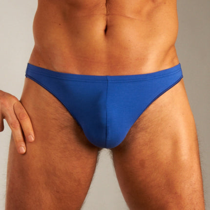 Hom string freddy g-string blue heren 400202-00BI Hom string freddy g-string blue hommes
