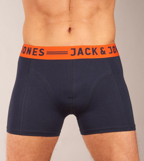 Jack & Jones short 3 pack jaclichfield trunks burgundy heren 12113943-2345331 Jack & Jones boxer lot de 3 jaclichfield trunks burgundy hommes
