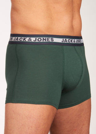 Jack & Jones short 5 pack jacoliver trunks multi heren 12165348-3228265 Jack & Jones boxer lot de 5 jacoliver trunks multi hommes
