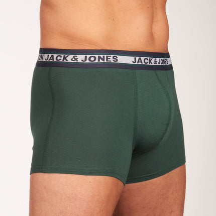 Jack & Jones short 5 pack jacoliver trunks multi heren 12165348-3228265 Jack & Jones boxer lot de 5 jacoliver trunks multi hommes
