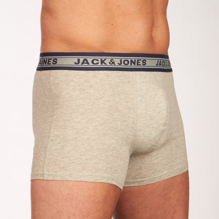 Jack & Jones short 5 pack jacoliver trunks multi heren 12165348-3228265 Jack & Jones boxer lot de 5 jacoliver trunks multi hommes
