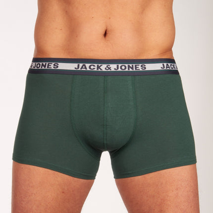 Jack & Jones short 5 pack jacoliver trunks multi heren 12165348-3228265 Jack & Jones boxer lot de 5 jacoliver trunks multi hommes
