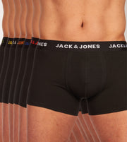 Jack & Jones boxer lot de 7 jacbasic trunks black hommes