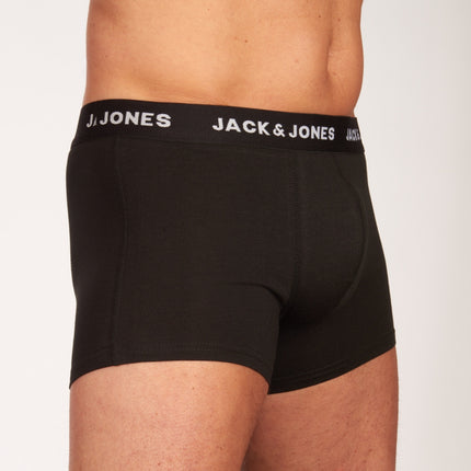 Jack & Jones short 7 pack jachuey trunks black heren 12171258-3327169 Jack & Jones boxer lot de 7 jachuey trunks black hommes
