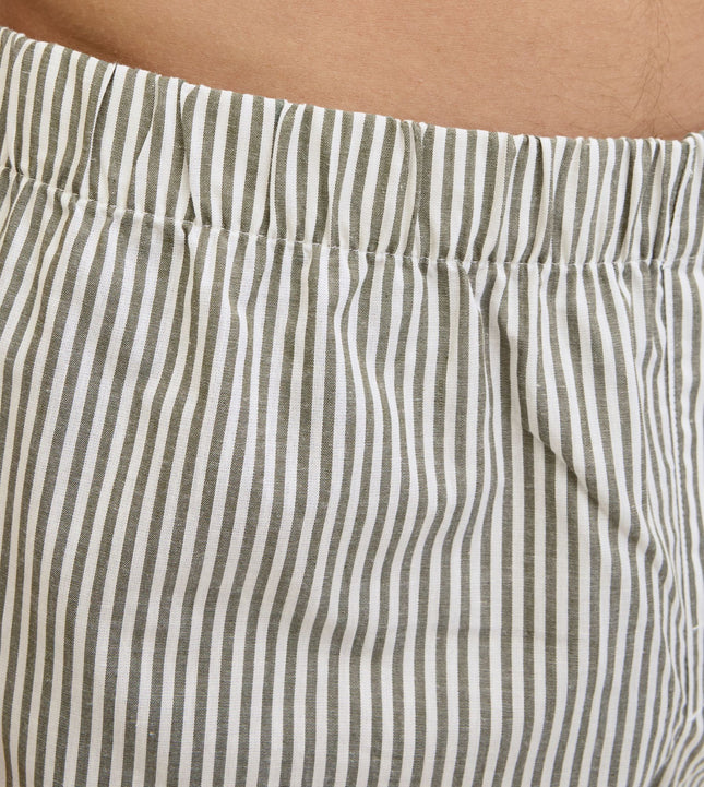 Jack & Jones wijde boxershort 5 pack jacmilano woven boxers poppy seed black / chambray blue / skyway / dusty olive heren 12281679-4811018 Jack & Jones wijde caleçon lot de 5 jacmilano woven boxers poppy seed black / chambray blue / skyway / dusty olive 