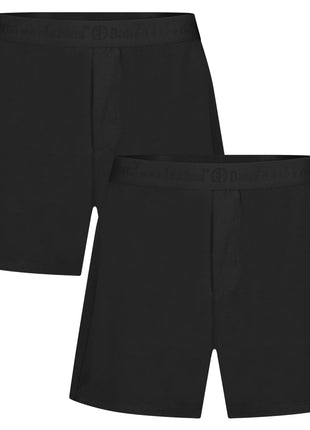 Bamboo Basics boxer lot de 3 knitted boxershorts grey blue jeans hommes