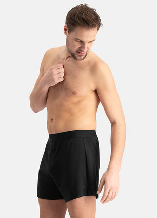 Bamboo Basics boxer lot de 3 knitted boxershorts grey blue jeans hommes