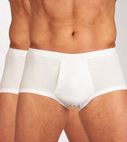 Mango slip lot de 2 1-1 rib white hommes
