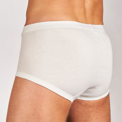 Mango slip 2 pack 1-1 rib white heren 685-8400-white Mango slip lot de 2 1-1 rib white hommes
