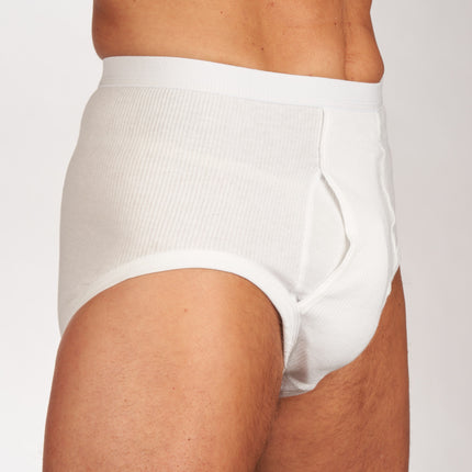 Mango slip 2 pack 2-2 rib white heren 597-0964-white Mango slip lot de 2 2-2 rib white hommes
