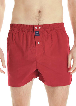 McAlson wijde boxershort classic red heren M0110 McAlson caleçon classic red hommes
