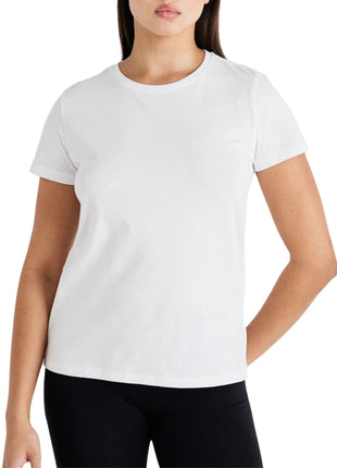 Pieces t-shirt ronde hals 2 pack pcamira tee black / bright white dames 17154618-4642521 Pieces t-shirt col rond lot de 2 pcamira tee black / bright white femmes