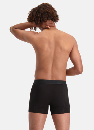 Bamboo Basics boxer lot de 3 knitted boxershorts black tonsurton hommes