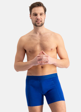 Bamboo Basics boxer lot de 3 knitted boxershorts grey blue jeans hommes