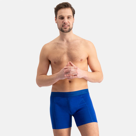 Bamboo Basics boxer lot de 3 knitted boxershorts grey blue jeans hommes