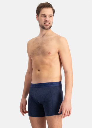 Bamboo Basics boxer lot de 3 knitted boxershorts grey blue jeans hommes
