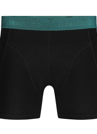 Bamboo Basics short 3 pack knitted boxershorts teal heren