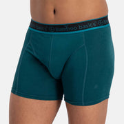 Bamboo Basics boxer lot de 3 knitted boxershorts teal hommes