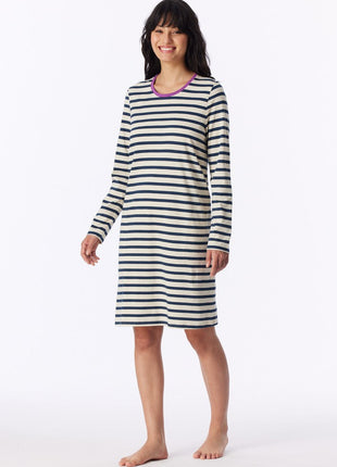 Schiesser nightshirt 1/1 casual essentials seasalt dames - afbeelding 3