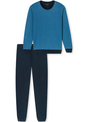 Schiesser pyjama lange broek uncover aquarium heren