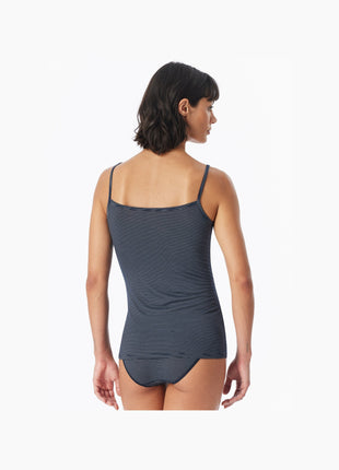 Schiesser topje 2 pack modal essentials spaghetti tops midnight blue dames