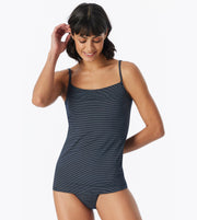Schiesser caracos Essentials en modal bleu nuit pour femmes