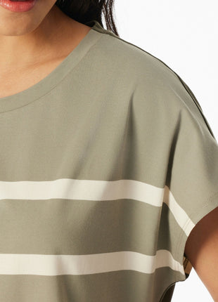 Schiesser pyjama korte broek casual nightwear jade dames 183568-713 Schiesser pyjama pantalon court casual nightwear jade femmes