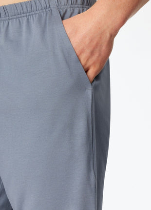 Schiesser pyjama korte broek modern bonded blue heren 183633-808 Schiesser pyjama pantalon court modern bonded blue hommes