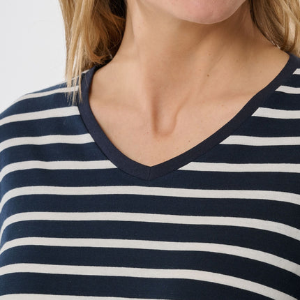 Schiesser pyjama lange broek casual essentials midnight blue dames 181254-804 Schiesser pyjama pantalon long casual essentials midnight blue femmes
