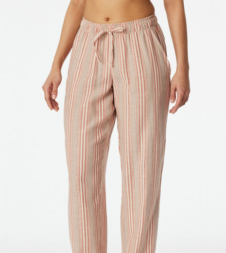 Schiesser pyjamabroek mix + relax mocha dames 183676-904 Schiesser pantalon de pyjama mix + relax mocha femmes