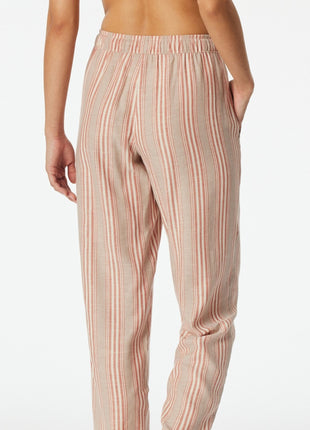 Schiesser pyjamabroek mix + relax mocha dames 183676-904 Schiesser pantalon de pyjama mix + relax mocha femmes