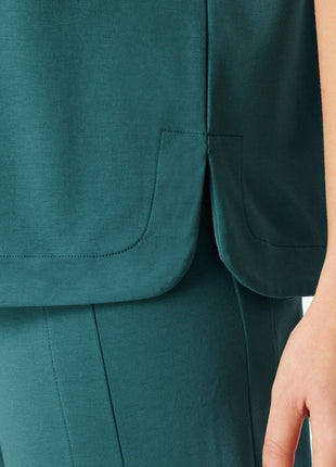 Schiesser pyjamashirt mix + relax green dames 182588-700 Schiesser haut de pyjama mix + relax green femmes