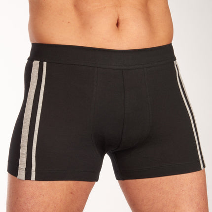 Schiesser short 3 pack 95/5 organic cotton boxer briefs black heren 173816-000 Schiesser boxer lot de 3 95/5 organic cotton boxer briefs black hommes
