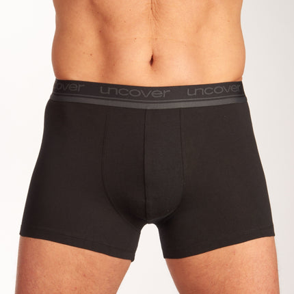 Schiesser short 3 pack uncover boxer briefs black heren 173905-000 Schiesser boxer lot de 3 uncover boxer briefs black hommes
