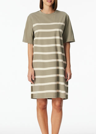 Schiesser slaapkleedje casual nightwear jade dames 183569-713 Schiesser robe de nuit casual nightwear jade femmes