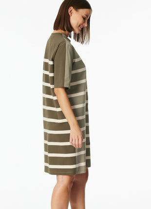 Schiesser slaapkleedje casual nightwear jade dames 183569-713 Schiesser robe de nuit casual nightwear jade femmes