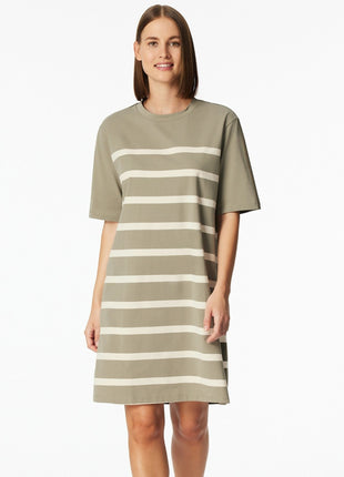 Schiesser slaapkleedje casual nightwear jade dames 183569-713 Schiesser robe de nuit casual nightwear jade femmes