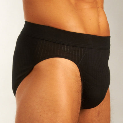 Schiesser slip 2 pack authentic 4-1 rib rio briefs black heren 105984-000 Schiesser slip lot de 2 authentic 4-1 rib rio briefs black hommes
